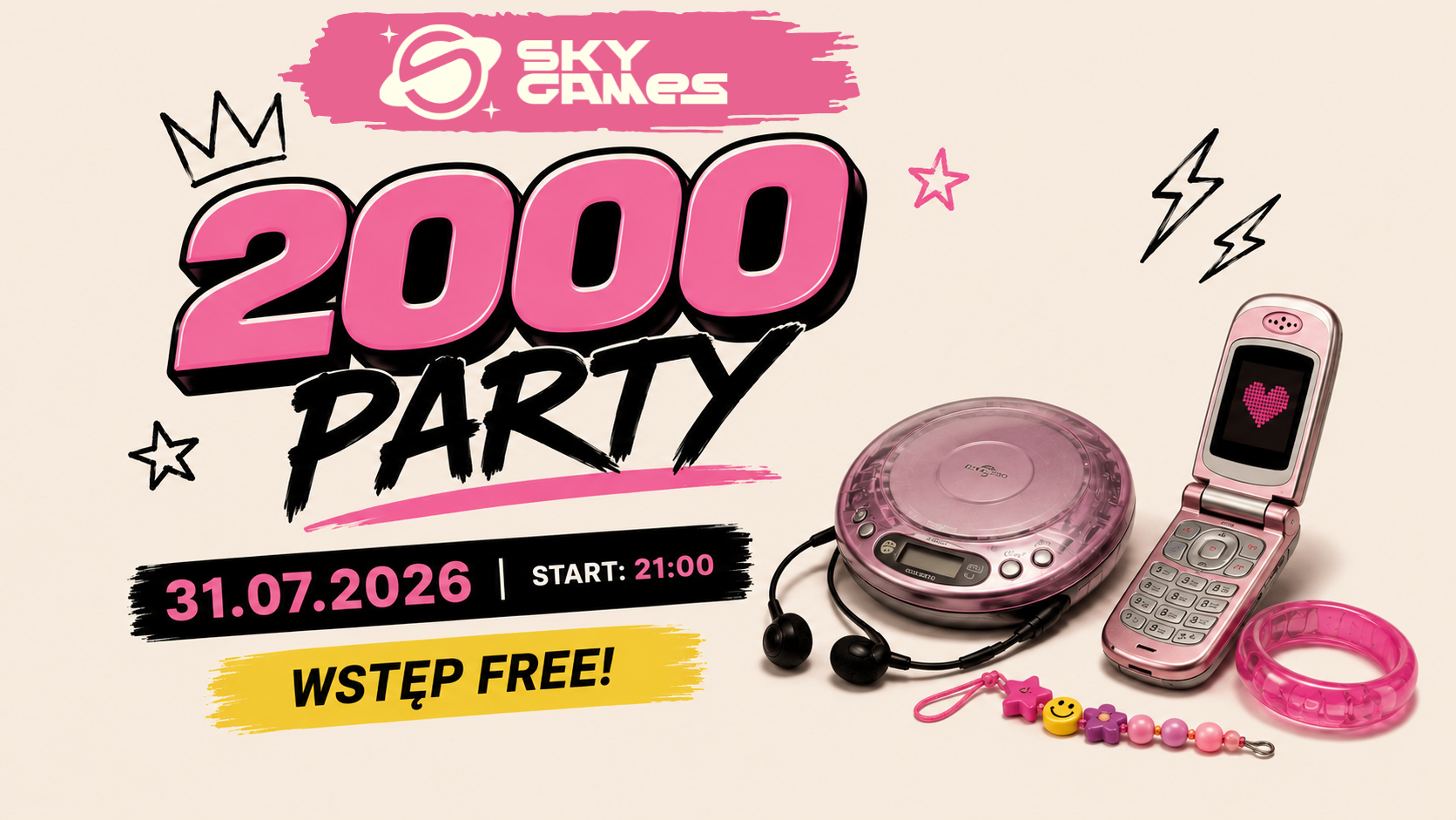 2000 Party w Sky Games